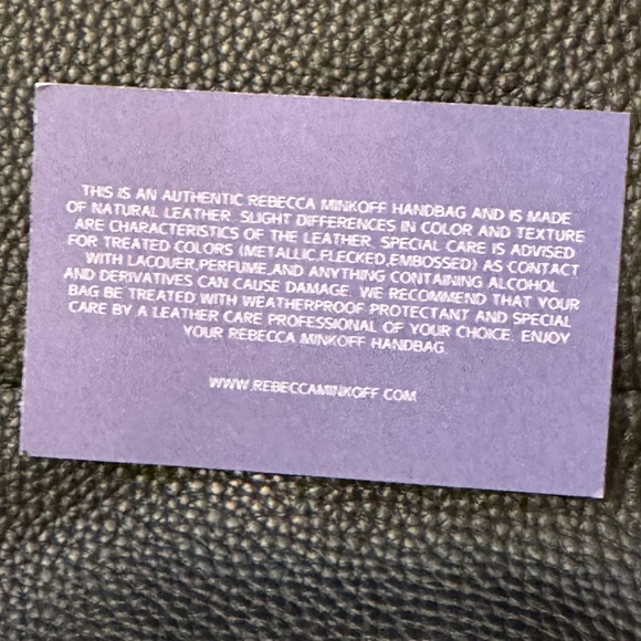 NEW Rebecca Minkoff Black Leather Convertible Hobo with Whipstitch - NWT - Picture 11 of 12